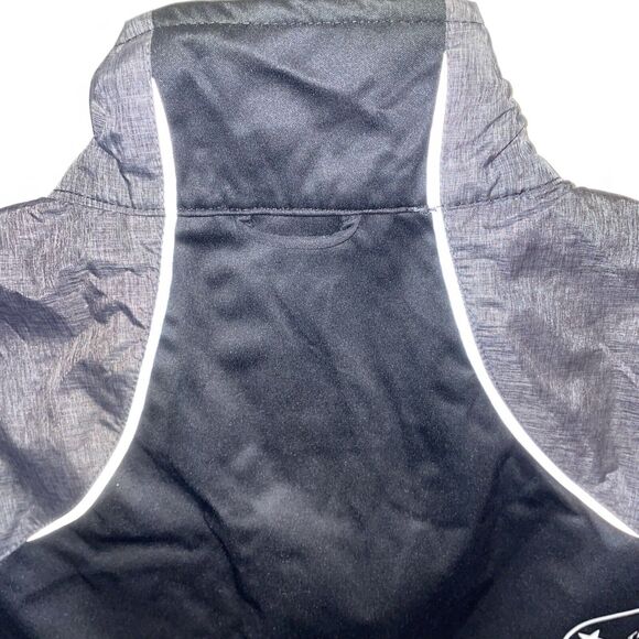 Elevate Athletic Vest Men’s Size Medium Black Gray Zip Front Pockets NWT - Picture 9 of 12